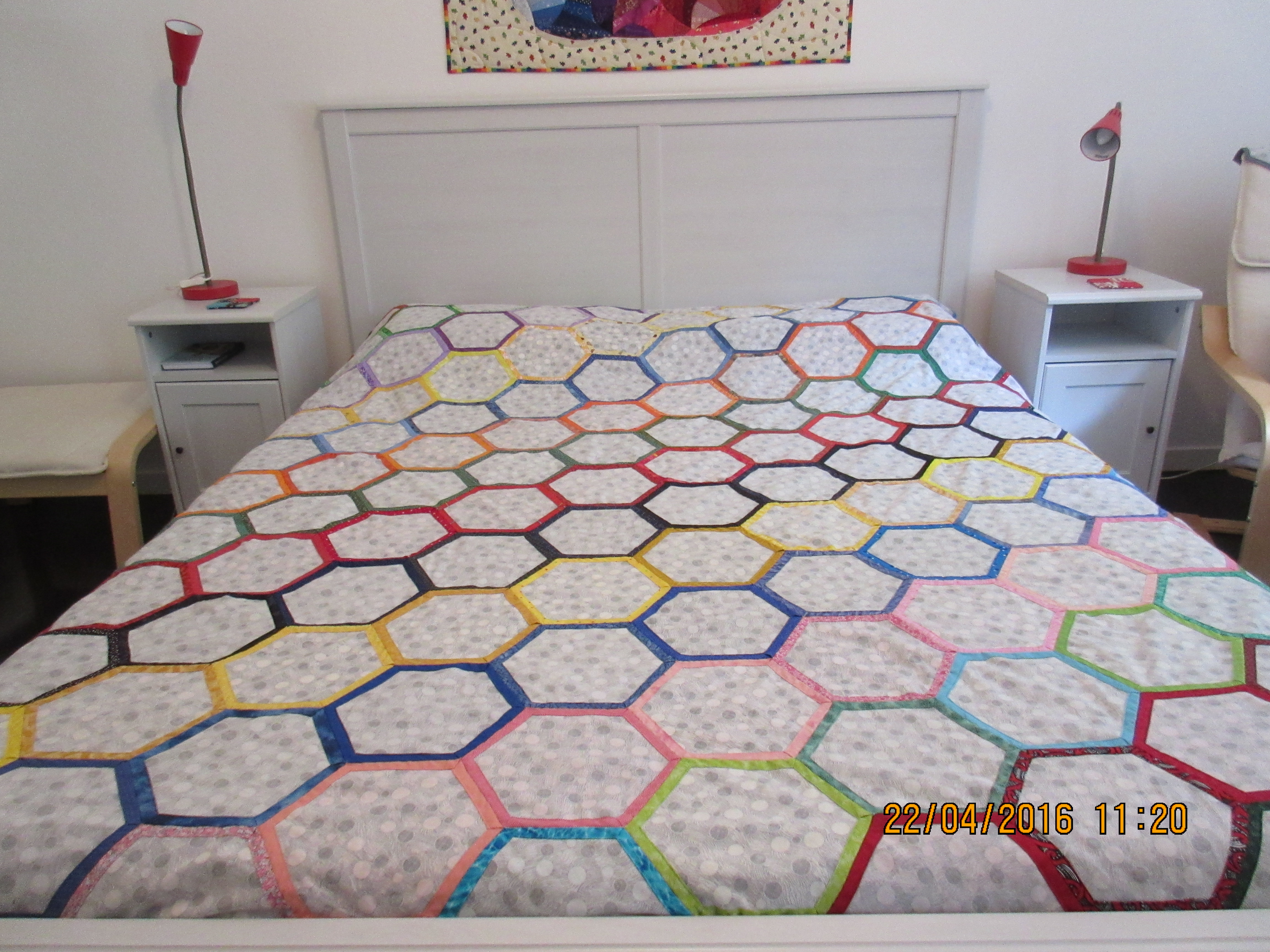 Guest bedspread side 1