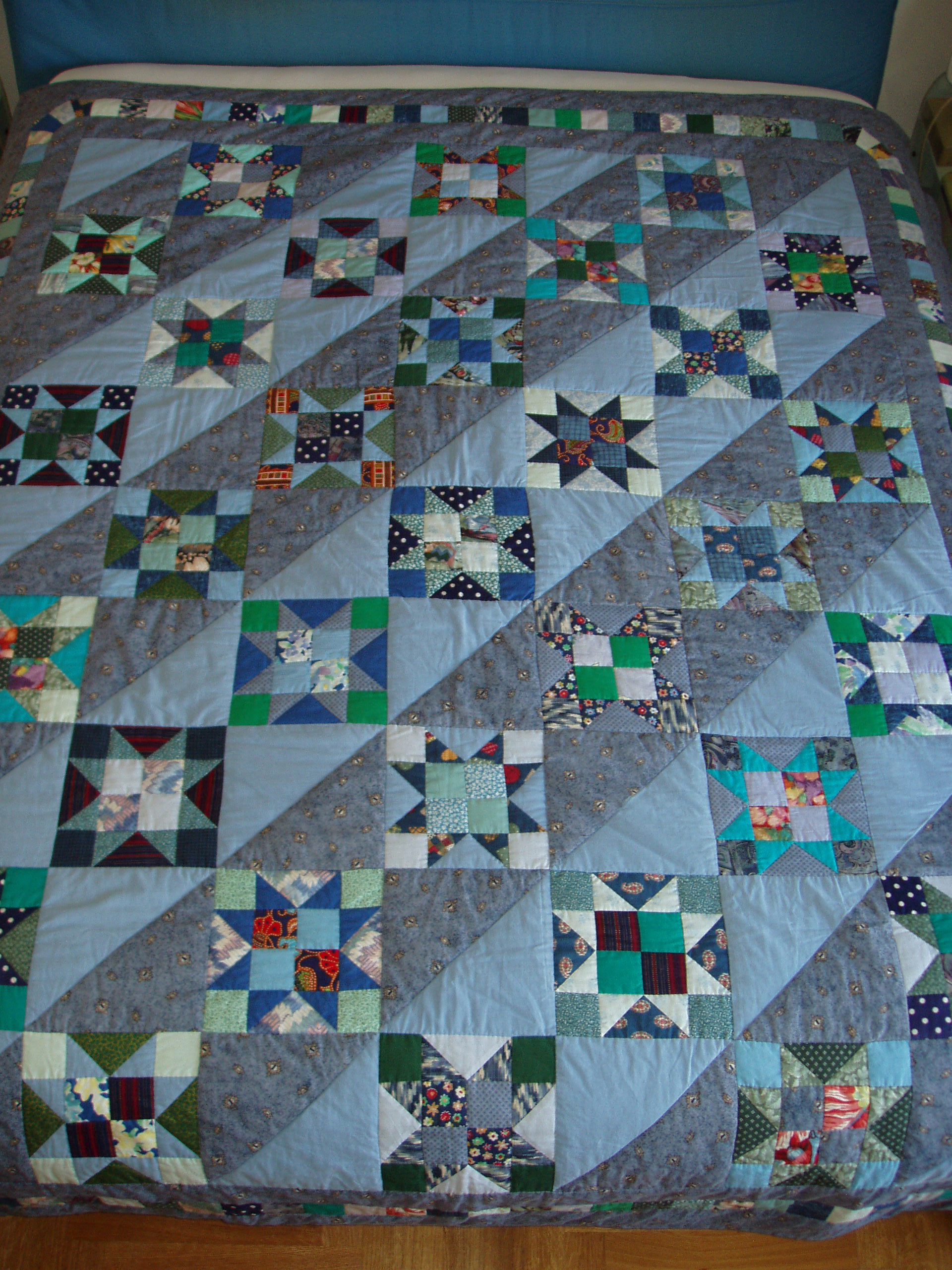 Bed quilt